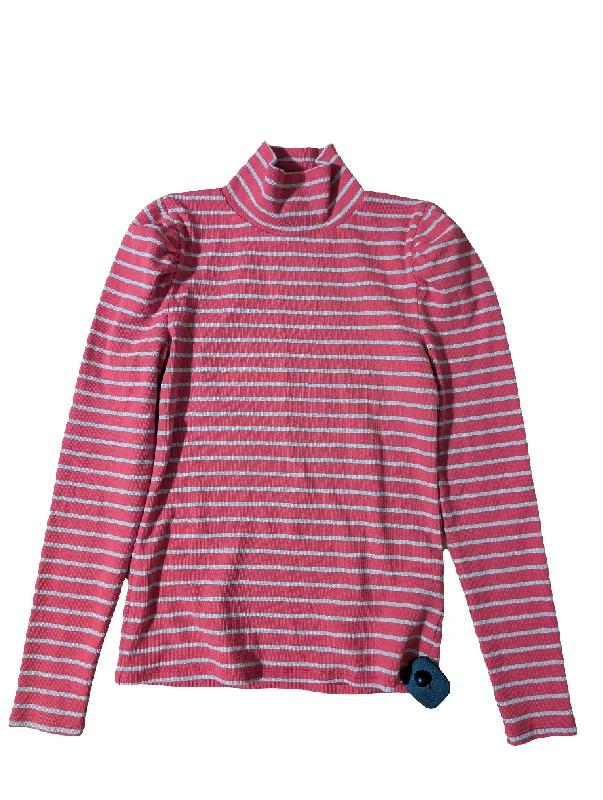 Top Long Sleeve By J. Crew In Red, Size: S