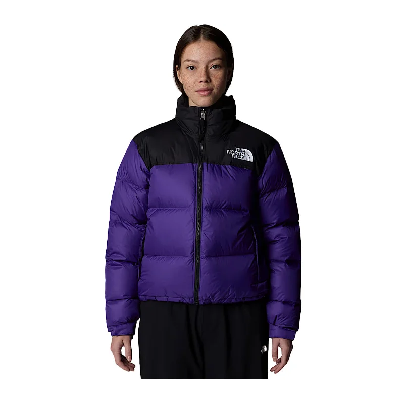 The North Face Womens 1996 Retro Nuptse Jacket NF0A3XEO-S96 Peak Purple/Black