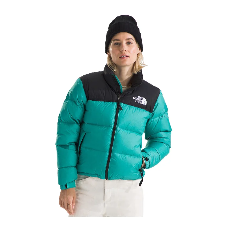 The North Face Womens 1996 Retro Nuptse Jacket NF0A3XEO-5RO Oxidized Bronze/Black