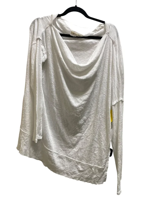 Top Long Sleeve By We The Free In White, Size: Xl