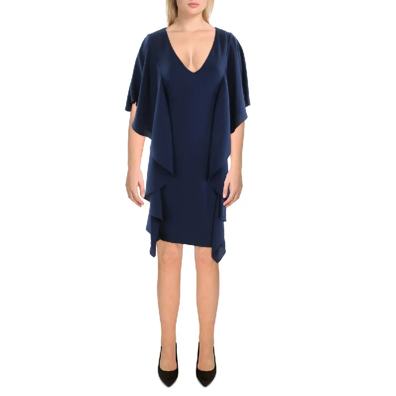 Lauren Ralph Lauren Womens Semi-Formal Mini Shift Dress