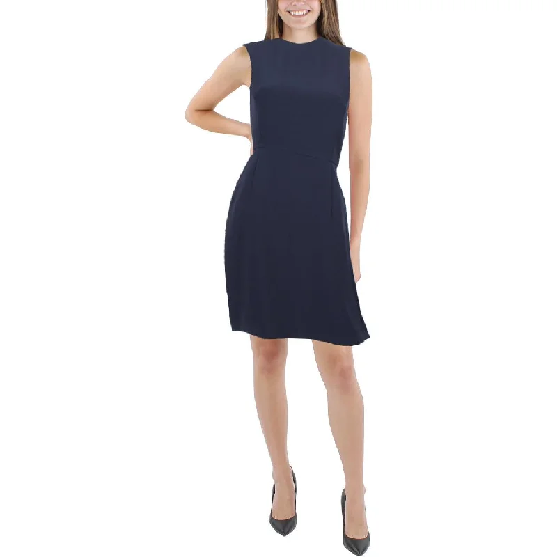 French Connection Womens Sleeveless Mini Sheath Dress