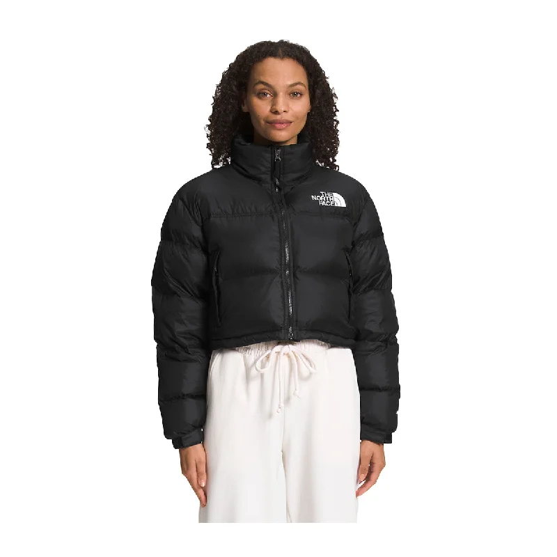 The North Face Womens Nuptse Short Jacket NF0A5GGE-KX7 Black/Black