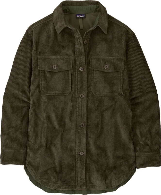 Corduroy Overshirt Jacket - Women's|-|Manteau surchemise en velours côtelé - Femme