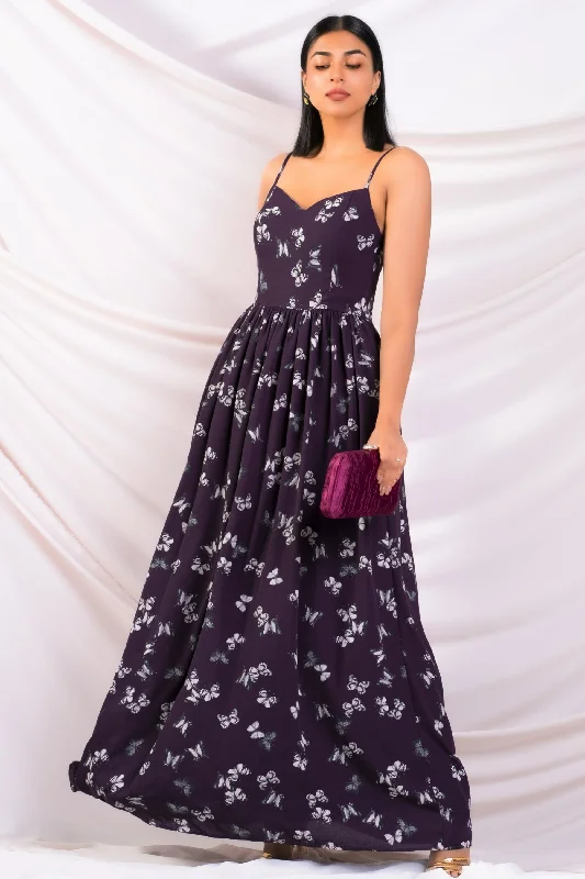 Sweetheart Aline Maxi Dress