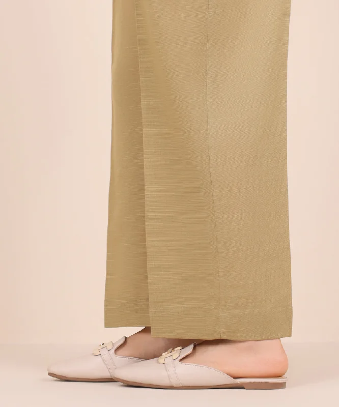 Light Khaddar Straight Pants