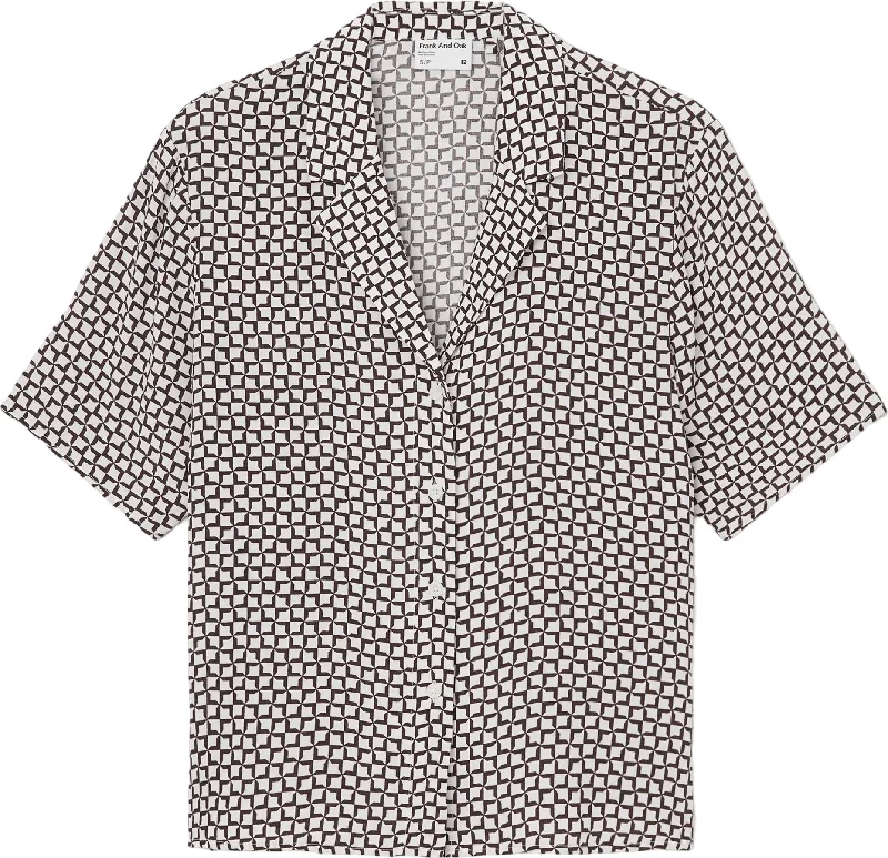 The Fluid Camp Collar Blouse - Women's|-|Chemisier à col cranté The Fluid - Femme