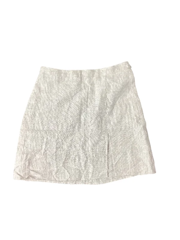 Cream Skirt Mini & Short Reformation, Size 4