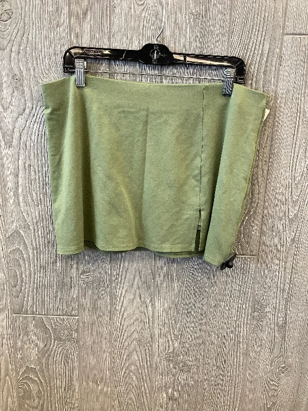 Green Skirt Mini & Short American Eagle, Size 14