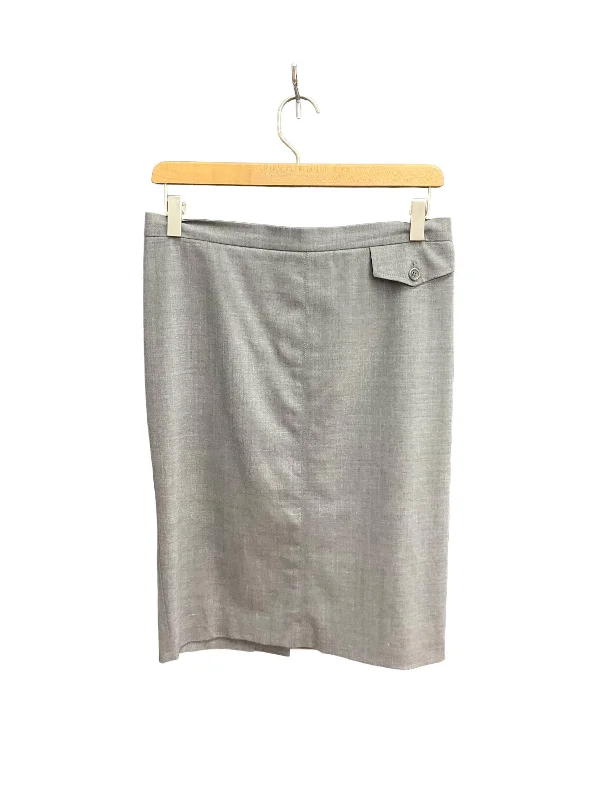 Grey Skirt Mini & Short Bcbgmaxazria, Size 4