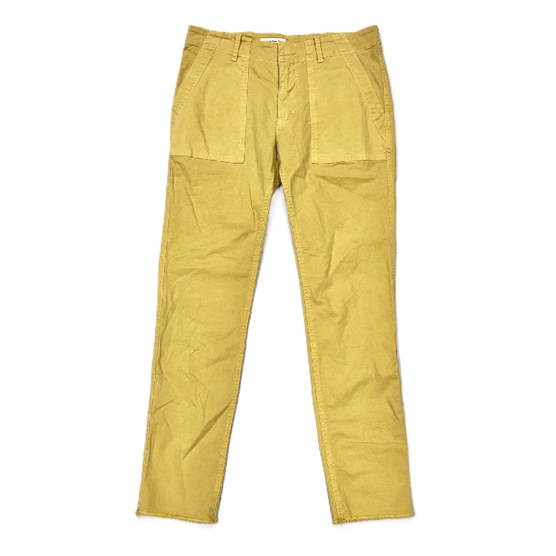 Pants Chinos & Khakis By Nili Lotan In Yellow, Size: 0