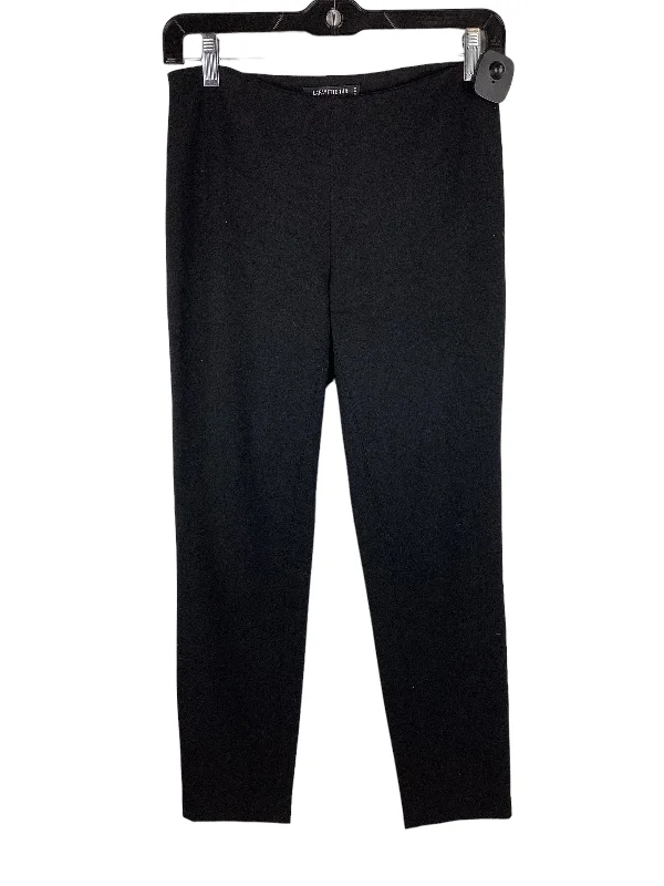 Pants Designer By Lafayette 148 In Black, Size: Petite   S