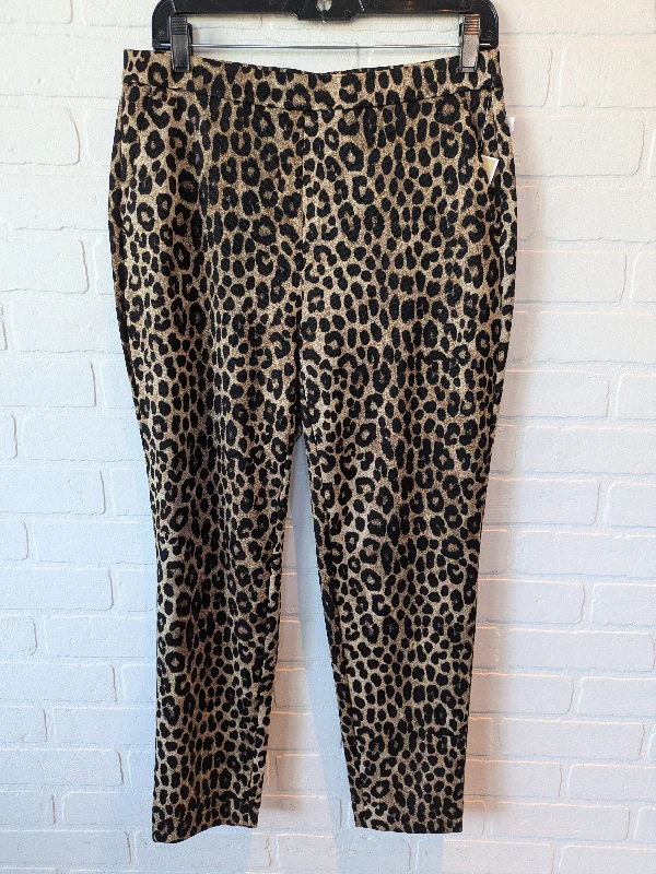 Pants Other By Michael By Michael Kors In Animal Print, Size: 8