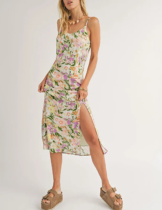 Blossom Tie Back Floral Dress