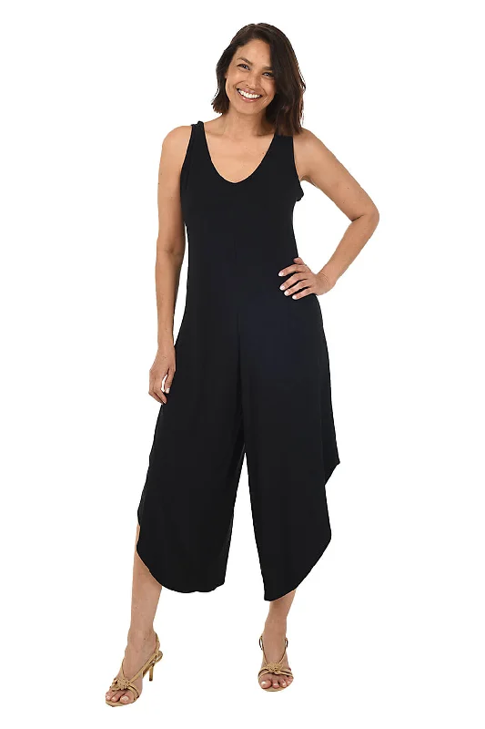 Sleeveless Wide Leg Jumpsuit