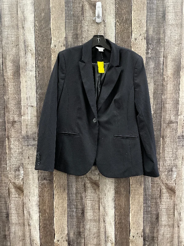 Blazer By Liz Claiborne In Black, Size: 14p