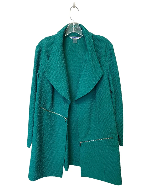 Blazer By Nygard Peter In Green, Size: 1x