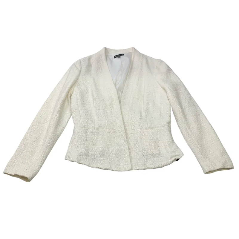 Blazer By Valerie Bertinelli In Cream, Size: L