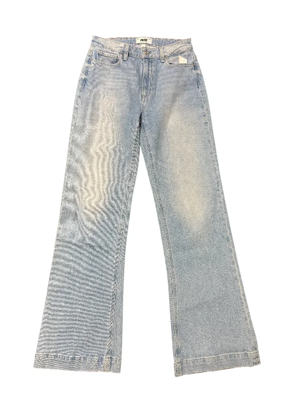 Jeans Boot Cut By Paige In Blue Denim, Size: 2