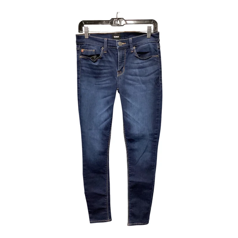 Jeans Skinny By Hudson In Blue Denim, Size: 6