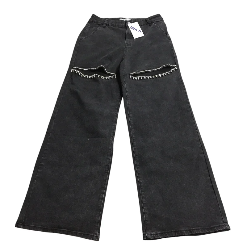 Jeans Straight By Blue B In Grey, Size: M