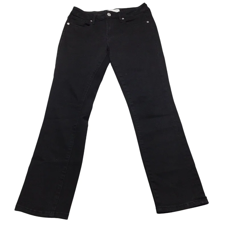 Jeans Straight By Dear John In Black Denim, Size: 4