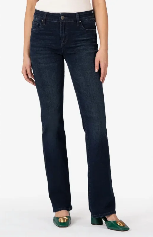 Natalie Mid Rise Bootcut In Leading W/euro