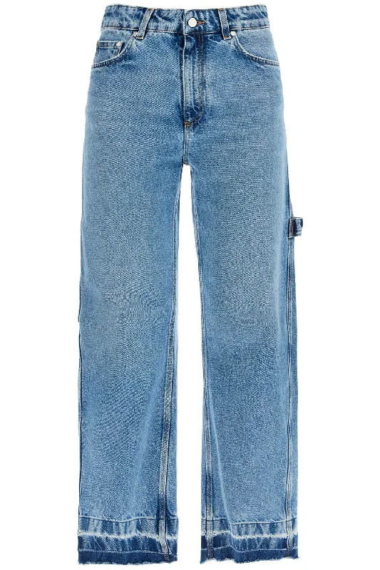 Stella Mccartney Women's Vintage Effect Barrel Jeans For Men