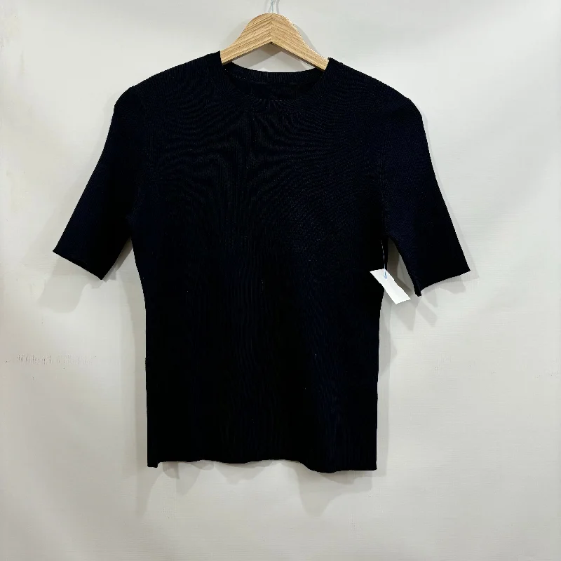 Top Short Sleeve By Cma In Navy, Size: M